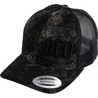 DUO Mesh Snapback Cap Poseidon Black