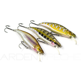 Pack of 3 MEGABASS Great Hunting Humpback 51 S Trout Minnows