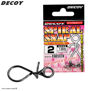 Agraffetta DECOY Spiral snap