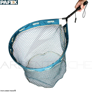 Landing Net PAFEX Flynet tangle-free mesh carbon handle EVA foam grip