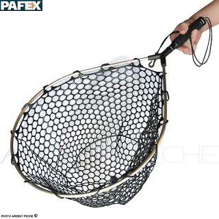 PAFEX Flynet Landing Net rubber net carbon handle EVA foam grip