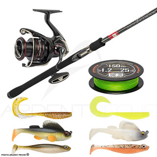 Combo premium tecniche di pesca con soft baits in lineare - Ardent Pêche