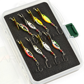 Combo di cucchiai rotanti e ondulanti trota DUO Ryuki spinner