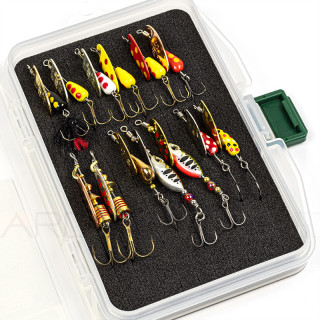 Maxi combo di rotanti e ondulanti trota PANTHER MARTIN DUO SICO LURE SMITH MEPPS