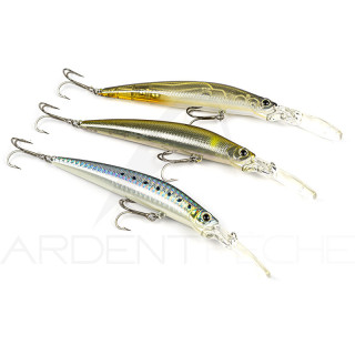 Pack da 3 pesciolini DUO Crank minnow hacker 105 SP