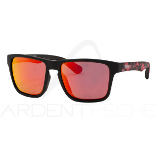 RAPALA Urban Vision Gear Camo Matte Black Red Mirror Polarized Sunglasses