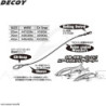 Terminale DECOY WL-12 EX Wire leader