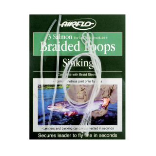 AIRFLO Fly Line Loop Connector Salmon Extra Strong BLS3