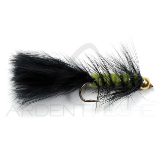 Mosca FMF Wooly bugger gold nugget olive 1607