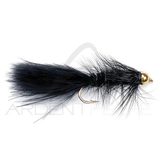 Mosca FMF Wooly bugger gold nugget black 1606
