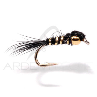 FMF Fly Tungsten Nymph Hare Ear Black 826