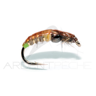 Mouche FMF Nymphe tungstène depth charge amber 814