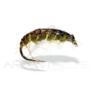 Mosca FMF ninfa Czech nymphe olive SM100