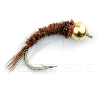 Mouche FMF Nymphe casquée golden pheasant tail 390