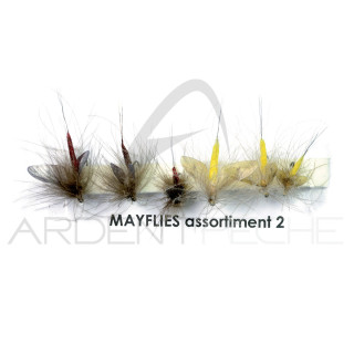 Realistic Fly Mayfly CDC Assortment 2