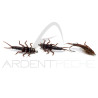 Mosca realistica Stonefly ninfa Dark