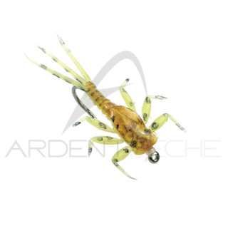 Mosca realistica Mayfly ninfa Giallo