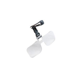 Clip Magnifier Cap DEVAUX Flip-Up Carson 2.25X +5