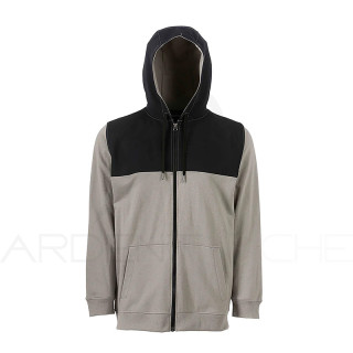 Felpa GRUNDENS Daggerboard FZ Hoodie Metal