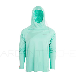 Grundéns UPF 50 Solstrale Pro Hoody Cascade Top - Ardent Pêche