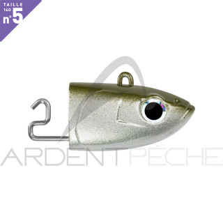 Testa piombata FIIISH Black minnow 160