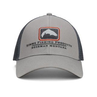 SIMMS Trout Icon Trucker Cinder cap