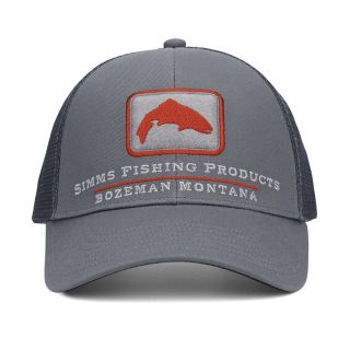 SIMMS Single Haul Small Fit Trucker Gunmetal cap