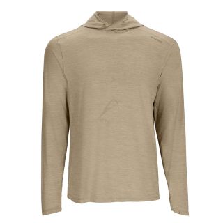 T-shirt SIMMS Solarflex Cooling Hoody Stone