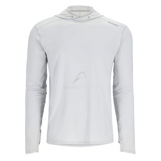 T-shirt SIMMS Solarflex Hoody Sterling