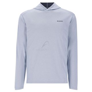 T-shirt con cappuccio SIMMS BugStopper Hoody Steel Blue Heather