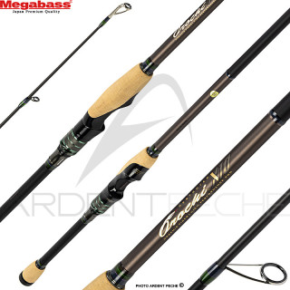Spinning rod MEGABASS Orochi X10 F3 1/2 70 XTS Jadepython 2 piece