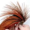 Cous de coq HEBERT bronze naturel roux