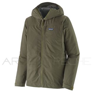 Giacca PATAGONIA Men's Boulder Fork Rain Jacket Basin Green