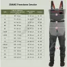 Pack waders e scarpe in feltro Simms Freestone - pesca in tutta libertà - Ardent Fly Fishing