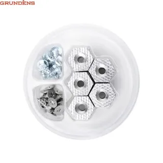 Chiodi GRUNDENS Hexagrip alloy cleat & carbide stud puck pack