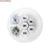 Chiodi GRUNDENS Hexagrip alloy cleat & carbide stud puck combo