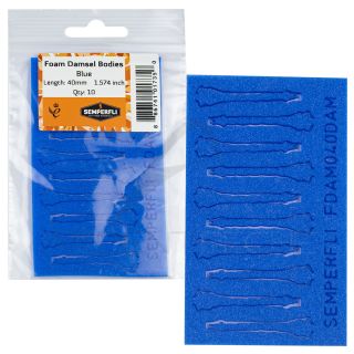 Schiuma corpo libellula blu