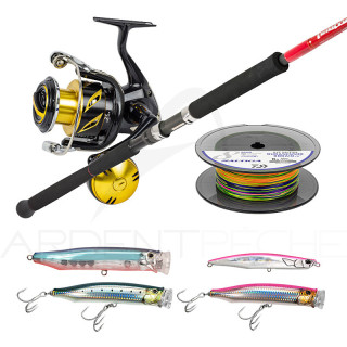 Combo premium potenziato per le tecniche di pesca del tonno con artificiali - Ardent Pêche