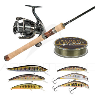 Combo premium trota agli artificiali fiume grande & medio - Ardent Pêche