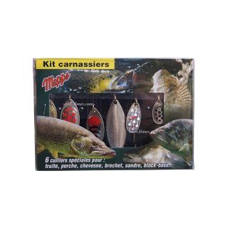 Cucchiaini MEPPS Kit predatori