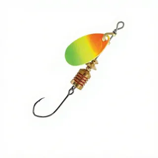 MEPPS Aglia fluo single hook spinner