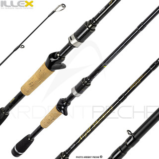 Canna casting ILLEX Night shadows B 190 M MH Vertical game