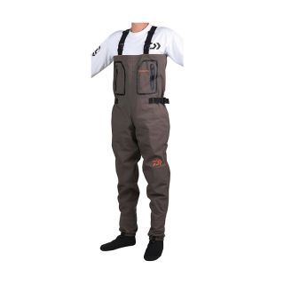 DAIWA 4-layer breathable waders with neoprene booties