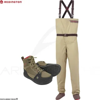 Pack waders REDINGTON Crosswater + chaussures Benchmark feutre