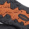Chaussures de wading SIMMS Freestone Gunmetal caoutchouc