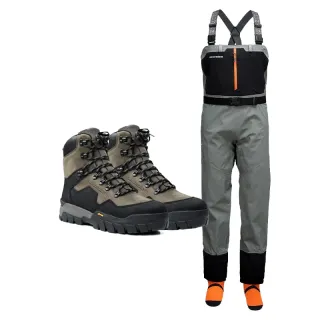 Pack waders GRUNDEN'S Bedrock + chaussure Bankside