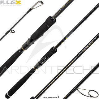Casting rod ILLEX The Artist X5 B 2402 MH Dark Elf demo