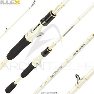 Casting rod ILLEX Pepper X5 B 215 ML Magic Wand demo