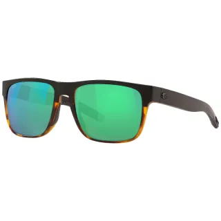 Occhiali polarizzati COSTA DEL MAR Spearo Black shiny tortoise Green mirror 580G