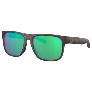 Lunettes polarisantes COSTA DEL MAR Spearo Matte tortoise Green mirror 580G